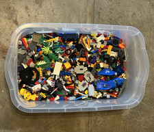 Lego Lot 15 Pounds Random Mixed Pieces Vintage Pirates Castle Bulk lot 1/3 picture