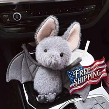 NWT Broox Bat Plush Stuffed Animal Soft Black Halloween Decor Kids Gift*** picture