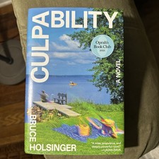 Culpability: A Novel by Bruce Holsinger | ARC | Oprah’s Book Club | Like New  picture