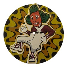Vintage 1997 Insomniac Willy Wonka Rave Flyer Oompa Loompa Pasquale Rotella LA picture