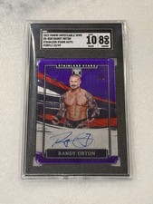 2022 Panini Impeccable WWE Randy Orton Stainless Stars Auto 32/49 SGC-8 picture