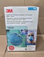 Case of 360 3M 1860S N95 Small Particulate Respirator and Surgical Mask picture