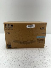 EcoSmart A19 LED Light Bulbs 100W Replacement Daylight Non-Dimmable 8-Pack picture