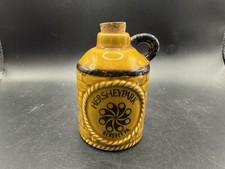 Vintage Hershey Park PA Ceramic Mini Whiskey Jug Cork Stopper Souvenir 4.5