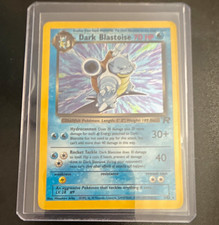 Pokemon Dark Blastoise 3/82 Team Rocket Holo Rare Unlimited English 2000 picture