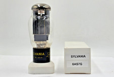6AS7G Sylvania Balanced Tube (New Old Stock) Test NEW 5998 6AS7GA 421A 6080 picture