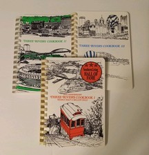 Three Rivers Cookbook Set Volume 1-3 The Good Taste of Pittsburgh Pennsylvania picture