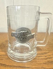 Custom Chrome Harley Davidson Beer Mug picture