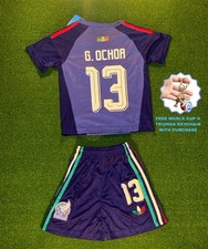 Mexico 2026 Goalkeeper Kids Jersey G.OCHOA #13 Available In Multiple Sizes picture
