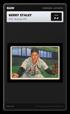 1952 Bowman #50 Gerry Staley St. Louis Cardinals - Raw Card picture