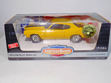 1998 ERTL 7147 '70 Chevelle SS454 LS6 Yellow/Black 1:18 Die Cast-New In BOX picture
