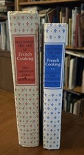 Julia Child Mastering the Art of French Cooking Vol 1 & 2 HC Knopf  1966/70 GD+ picture