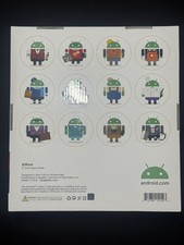 ANDROID AT WORK COMPLETE SET OF 12 VINYL TOY FIGURE CASE DEAD ZEBRA ANDREW BELL picture