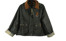 NEW,  BARBOUR Women's Erma Wax Jacket in Archive Olive/Ancient Tartan 6  #WAX331 picture