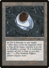 MTG Aladdin's Ring  - Arabian Nights #57 picture