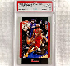 2004-05 Topps Bowman LeBron James #23 PSA 10 Gem Mint 💎 2nd Year picture