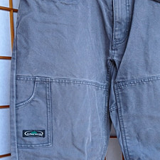 Arborwear Men's Grey Cotton Work Pants Size 32x32 picture