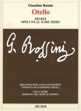 Gioachino Rossini Otello Opera Vocal Score & Piano Sheet Music Ricordi Book picture