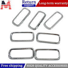 NEW 5XB16SZ0AA Grille Trim Ring Chrome 1 Set For 2015‑2018 Jeep Renegade picture