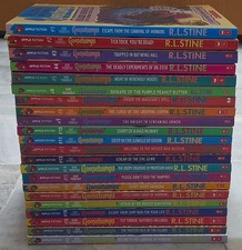 Give Yourself Goosebumps SERIES (#01-#22) 22 Books Set, Reprint Ed By R.L. Stine picture