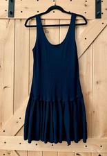 KBB by Kahlana The Knit Slip Dress Size M Navy Blue picture
