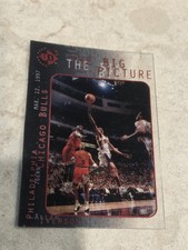 Upper Deck UD3 The Big Picture Insert #41 Allen Iverson 76ers NBA 1997 picture