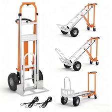 Aluminum Convertible Hand Truck 4-in-1000 Lbs Capacity Heavy Duty Dolly Cart picture
