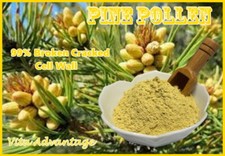 Organic Pine Pollen Powder 99% Broken Cracked Cell Wall (wild harvested) picture
