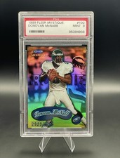 1999 Fleer Mystique /2999 Donovan McNabb #102 PSA 9 MINT Rookie RC picture