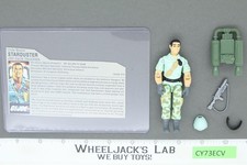 Starduster V1B RARE Complete RED CARD BACK G.I. Joe 1987 Hasbro Vintage Figure picture