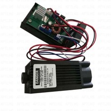 High Quality Focusable 450nm 2W Blue Laser Module Diode TTL 12V Carving/Burning picture