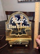 Vintage Pabst Blue Ribbon Beer Lighted Sign 1940's 1950's Bathing Suits Rare  picture
