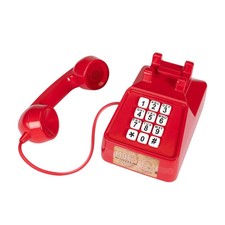 The Simpsons Moe's Tavern Prank Phone Red - Toy Vintage Style Telephone picture