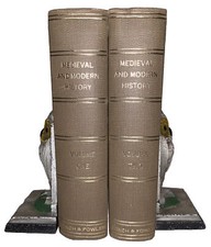 1906, 1st Ed, 2 VOL, MEDIEVAL & MODERN HISTORY, by HAINES & MURPHY, ILLUSTRATED picture