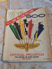 1975 Indianapolis 500 Official Program The 59th May 25,  1975 Racing VTG picture