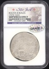 1574-1622 (ND) 8 Reales NGC Shipwreck Effect picture