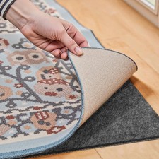 Waterproof Rug Pad, 7x9 Ft Under Area Rug Carpet Pad, Non Slip Rug Pads for A... picture