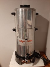 Vintage West Bend Coffee Pot Maker Up To 100 Cups Percolator Warmer picture