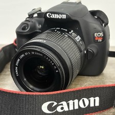 Canon EOS Rebel T5 Digital SLR 18.0 MP Camera w EF-S 18-55mm Lens, Bag, Flash + picture