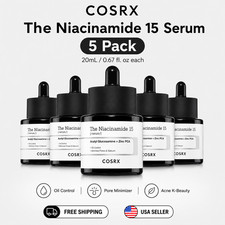COSRX The Niacinamide 15 Serum 20ml x5 Pack Oil Control Pore K-Beauty NEW SEALED picture