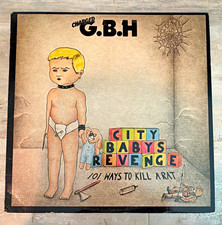Charged G.B.H. - City Babys Revenge/10 Ways to Kill a Rat 1st Pressing EMC8004 picture