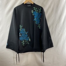 Ado x HARE Side Lace Up Shishu Sweatshirts 996792 Unisex Hare Embroidery Size S picture