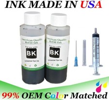 200ml bulk refill ink black for hp dell canon brother lexmark printer picture
