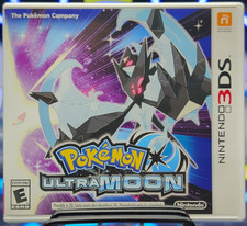 Pokémon Ultra Moon (Nintendo 3DS, 2017) Authentic Case Game Tested MINT picture
