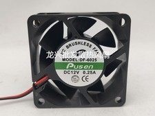 1 pc. New DF-6025 Cooling Fan 6025 DC12V 0.25A 6CM 2Pin *vm picture