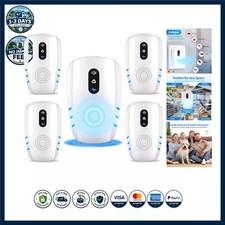 Elegant 5-Pack Ultrasonic Pest Repeller with 3 Modes - Ideal Indoor Solution picture