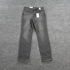 Judy Blue Jeans Womens 5/27 Black Boyfriend Mid Rise Relaxed Stretch Denim NEW picture