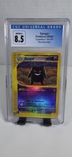 2002 Pokemon Expedition #48/165 Gengar Reverse Holo CGC 8.5 picture