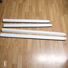2000-2005 Buick Lesabre Door Trim Molding Full Set 4pc Front Rear OEM White picture