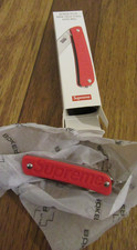 Supreme Boker Glow-in-the-Dark Keychain Knife Red FW22 Supreme New York 2022 New picture